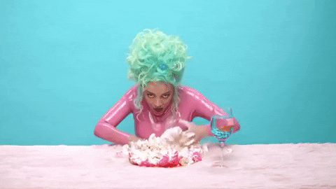 whipped cream go to town GIF by Doja Cat