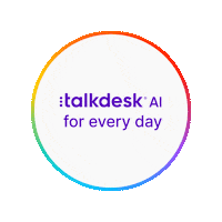 Ai Artificialintelligence Sticker by Talkdesk