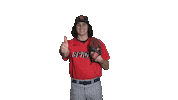 Eli Thumbs Up Sticker by Richmond Spiders