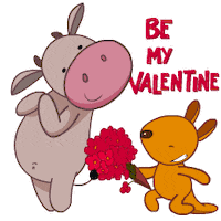 I Love You Valentine Sticker by Afternoon films