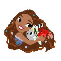 The Little Mermaid Hug Sticker by Walt Disney Studios