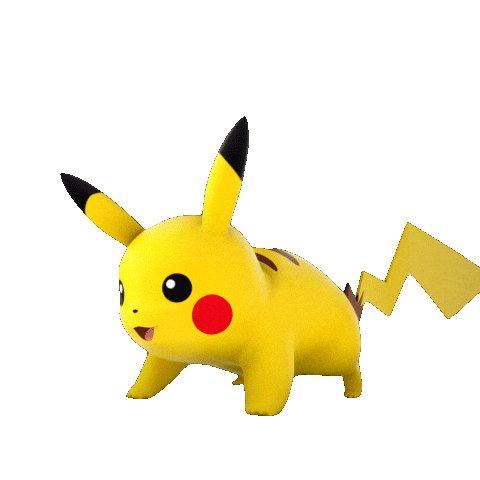 Happy 3D Sticker by Pokémon