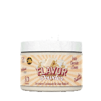White Chocolate Fitness Sticker by ALL STARS Sports Nutrition