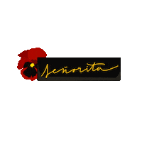 Senorita Sticker