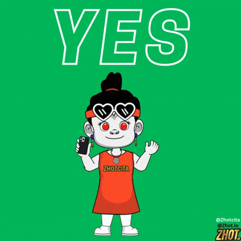 Lets Go Yes GIF by Zhotcita