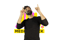 Diego Arriba Sticker by MediaAttack