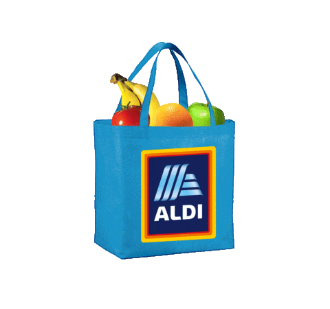 #groceries #grocerybag Sticker by ALDI