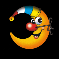 kopfclips clown mainz helau fastnacht GIF