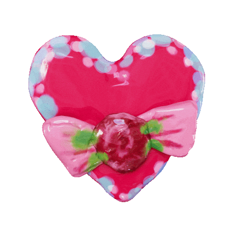 Heart 3D Sticker by Carol Civre