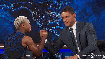 the daily show smile GIF by The Daily Show with Trevor Noah