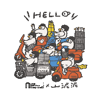 Motorcycle Sticker by CREATIVEXPOTW