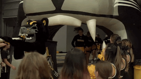 Tunnel Wisconsin GIF by Milwaukee Panthers
