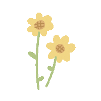 Flower Sun Sticker by chxrrypie