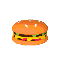 Hungry Food Sticker