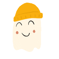 Fall Ghost Sticker