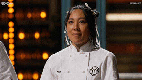 Happy Surprise GIF by MasterChefAU