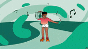 7ElevenHawaii party dancing vibes move GIF