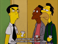 Season 8 Work GIF by The Simpsons