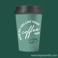 bepresentevents coffee virtual events be present bad coffee GIF