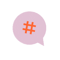 Hashtag Sticker by The Social Brand