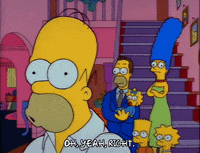 Explaining Season 3 GIF by The Simpsons