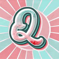 Pink Typography GIF by The3Flamingos