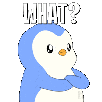 Excuse Me What Sticker by Pudgy Penguins