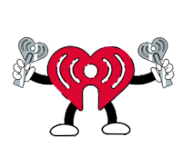 iheartradio music awards heart Sticker by iHeartRadio