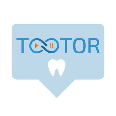 Tootor news teeth streaming dentist Sticker