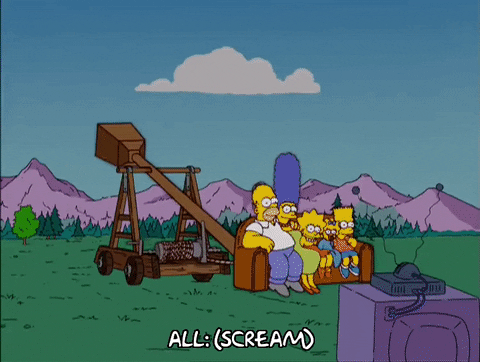 homer simpson couch gag GIF