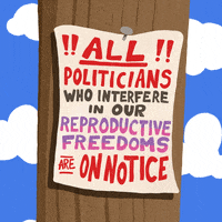 Warning Womens Rights GIF by INTO ACTION