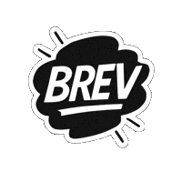 brevmagazine brev brev magazine brevmag Sticker