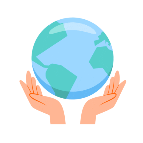 Climate Change Earth Sticker by AGUA EN CAJA