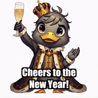 New Years Party GIF by sirduckbeth