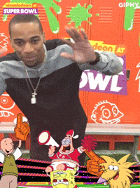 aj bouye GIF by Nickelodeon at Super Bowl