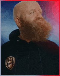 Vinnie Camilleri Red Light Therapy GIF by THE BEARD STRUGGLE