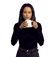 drinking coffee Drinking tea Sticker by Originals