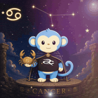 Zodiac Sign Monkey GIF by Respective