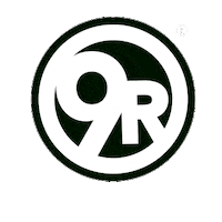 9Round_UK logo brand boxing london Sticker
