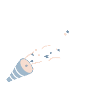 LittleZSleep baby cheers star stars Sticker