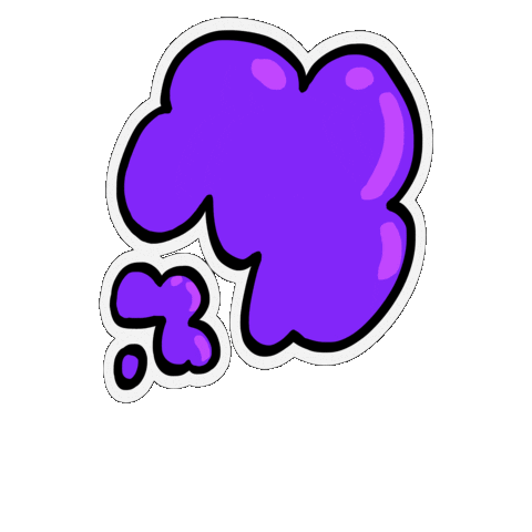 Thinking Cj Sticker by Chhaa Jaa