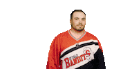 Pump Up Mic Drop Sticker by Buffalo Bandits