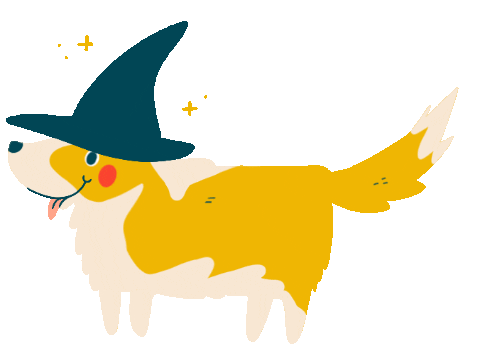 Halloween Witch Sticker