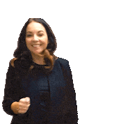 Happy Handshake Sticker by Jayne Halladay