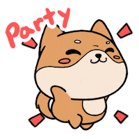 Dance Party Dancing Sticker by Aminal Stickers