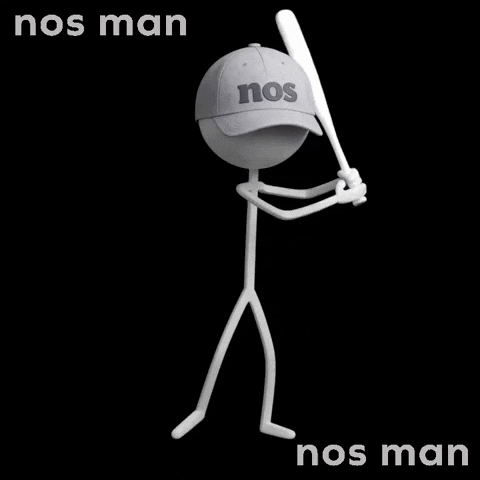 Smash Home Run GIF by NOS-Studio