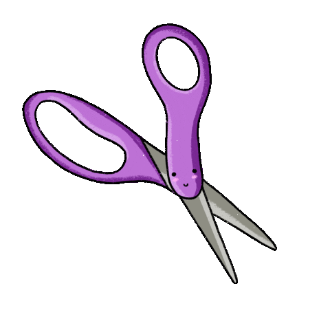 School Scissors Sticker