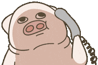 Phone Talking Sticker