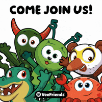 Wave Waving GIF by VeeFriends