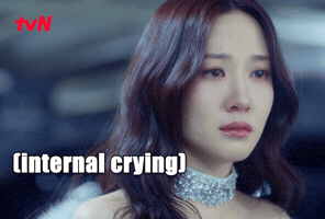 Ghost Crying GIF by tvN Official